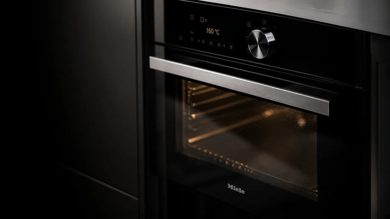 Духовой шкаф Miele с подсветкой камеры