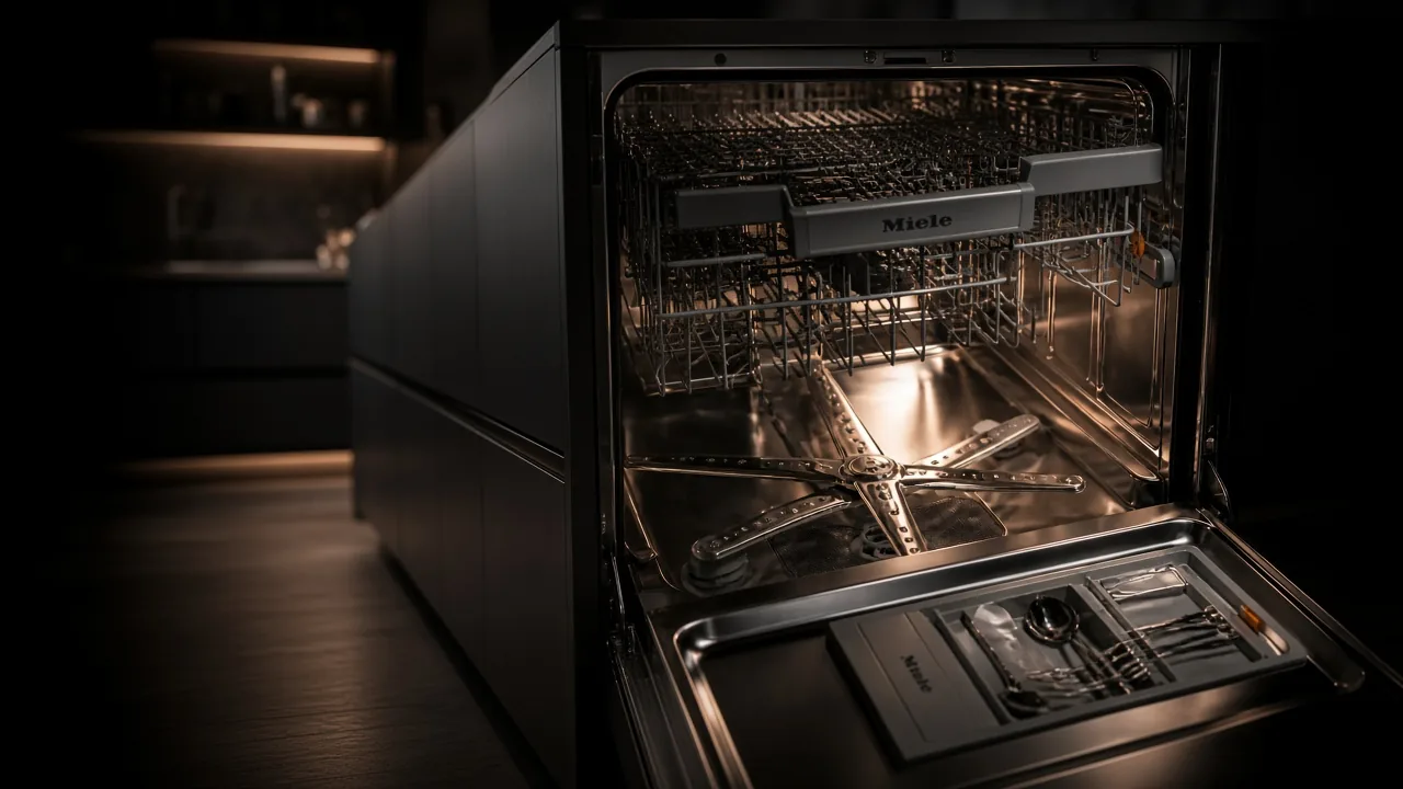 Внутренняя камера посудомоечной машины Miele