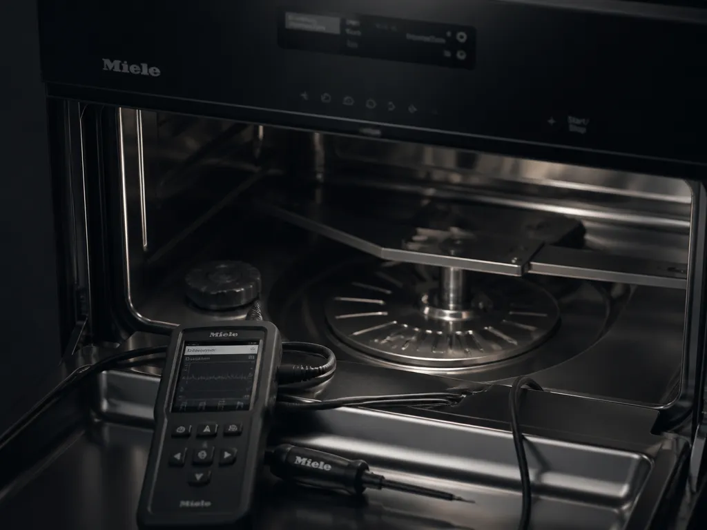 Сервисная диагностика и оригинальные комплектующие Miele